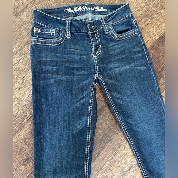 🍭2/$45~Buffalo David Bitton Women's Straight Leg Jeans~Size 26 - Picture 7 of 10